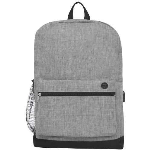 Biznesowy plecak na laptopa 15,6 cala Hoss Heather medium grey 12051106 (4)