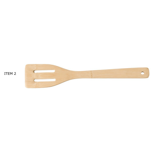 Zestaw bambusowych akcesoriów kuchennych, 5 el. Brązowy V8827-16 (4)