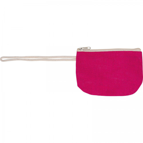 Torba z juty z portfelem MILDRED Różowy 6086511 (3)