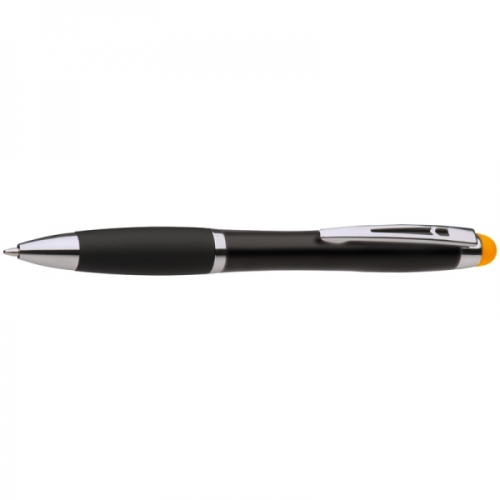 Długopis metalowy touch pen lighting logo LA NUCIA żółty 054008 (1)