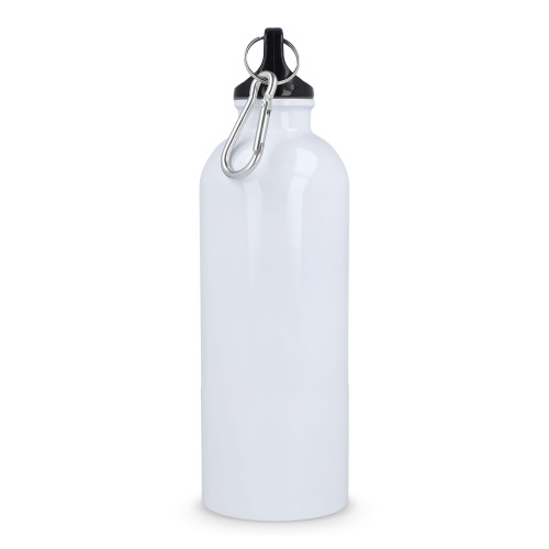 Butelka jednościenna ze stali nierdzewnej pochodzącej z recyklingu, 500 ml Biały LT98693-N0001 (8)