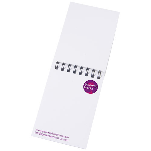 Notatnik Desk-Mate® w formacie A7 z przedziałką Biały 21253012 (2)