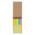 Zestaw karteczek samoprzylepnych z okładką z nasionami Jasnobrązowy LT92527-N0052 (1) thumbnail