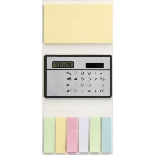 Karteczki samoprzylepne, kalkulator srebrny V2813-32 