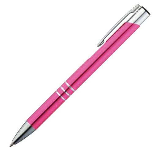 Długopis metalowy ASCOT różowy 333911 (2)