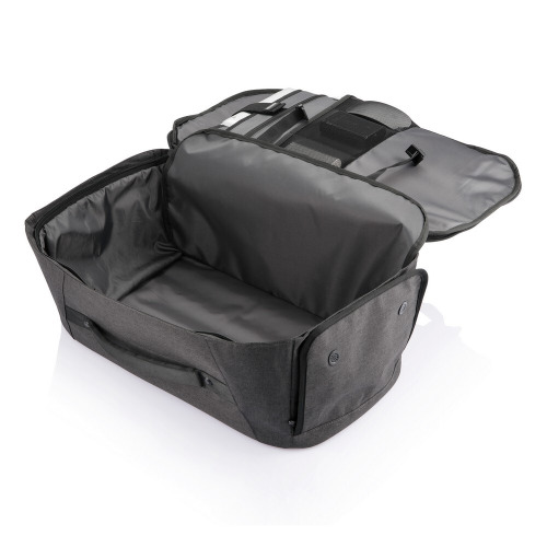 Bobby Duffle, plecak na laptopa 17", torba chroniąca przed kieszonkowcami z RPET czarny V0994-03 (8)