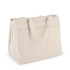 Torba bawełniana z zamkiem błyskawicznym OEKO-TEX® 39 x 24 x 34 cm 320 g/m² Ecru LT95387-N0054 (1) thumbnail