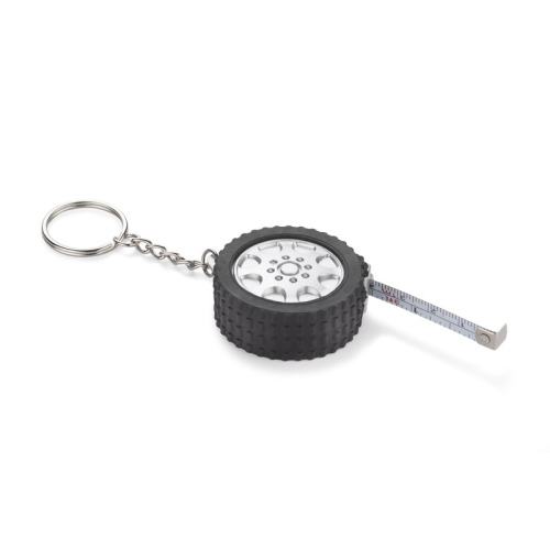Brelok miara TIRE 1 m Srebrny 29009 (6)