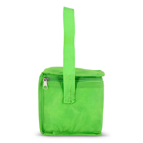 R-PET 6 Torba chłodząca na puszki z włókniny 20 x 13 x 12,5 cm 75g/m² Jasnozielony LT95390-N0032 (4)