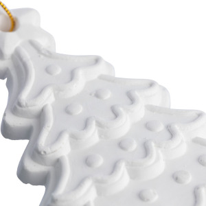 Choinka do malowania, farbki i pędzelek