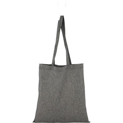Torba bawełniana z długimi uszami z recyklingu 140 g/m2 CHELMSFORD Ciemnoszary 235803 (3)