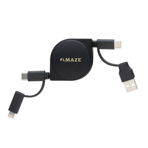Kabel do ładowania 6 w 1 Czarny P302.661 (5)