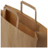 Torba z papieru Kraft z płaskimi uchwytami – 32 x 12 x 40 cm Kraftowy brąz 1PQ00506 (2) thumbnail