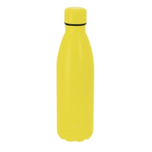 Butelka sportowa 790 ml ze stali nierdzewnej z recyklingu żółty