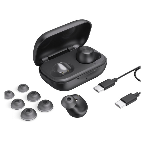 Bezprzewodowe słuchawki douszne Hama Spirit Chop II Czarny VH013-03 (3)