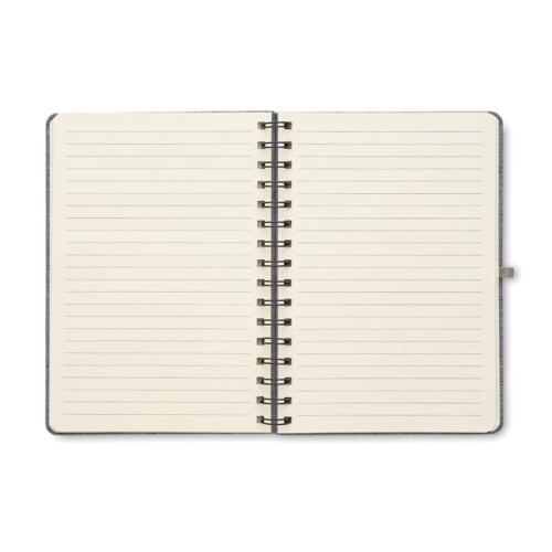 Notatnik A5 z podstawką na telefon Szary MO2522-07 (8)