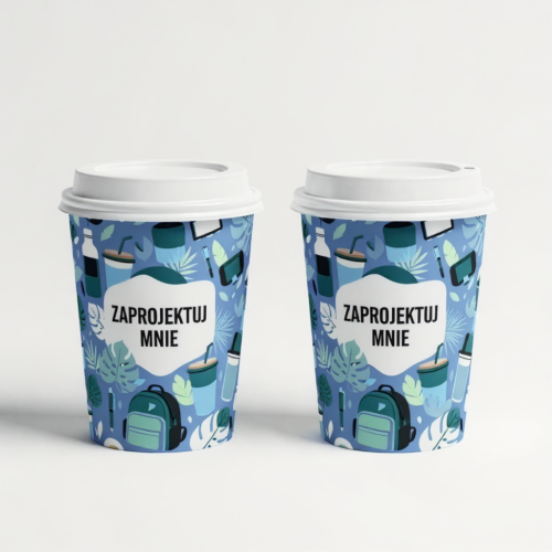 Kubek jednorazowy papierowy 200 ml Wielokolorowy PUP01.200 