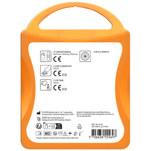 MyKit Rower - Zestaw do naprawy Przezroczysty pomarańczowy 1Z252608 (4)