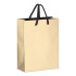 Papierowa torba prezentowa 18 x 8 x 24 cm 200 g/m² Złoty LT91515-N0006  thumbnail