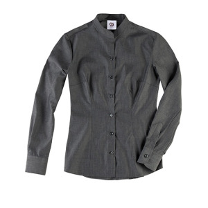 Bluzka Damska Slim Fit Ze Stojka