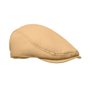 Płaska czapka newsboy 235gr/m² Khaki