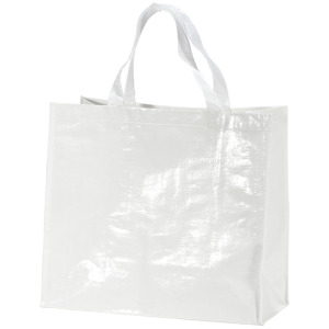 Torba na zakupy laminowana 120 g PP / Marketbag Biały