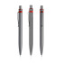 Aluminiowy długopis z recyklingu z kolorowym akcentem / Alur Czerwony IP13155252  thumbnail