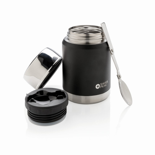 Próżniowy pojemnik na żywność 500 ml Swiss Peak Elite Czarny P432.981 (1)