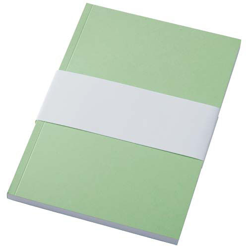 Notatnik A5 Novella Austen z miękkiej okładki z recyklingu, 100 kartek Zielony 21024861 (5)