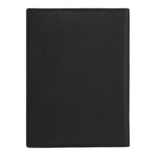 Etui na paszport Double B Saffiano Black Czarny HLP526A (2)