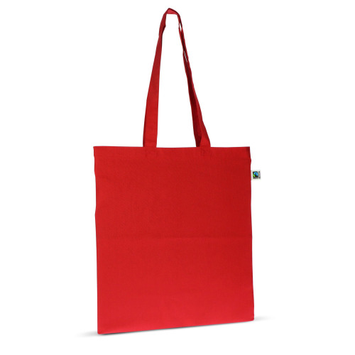 Torba Fairtrade długa 140g 38x42 Czerwony LT95253-N0021 