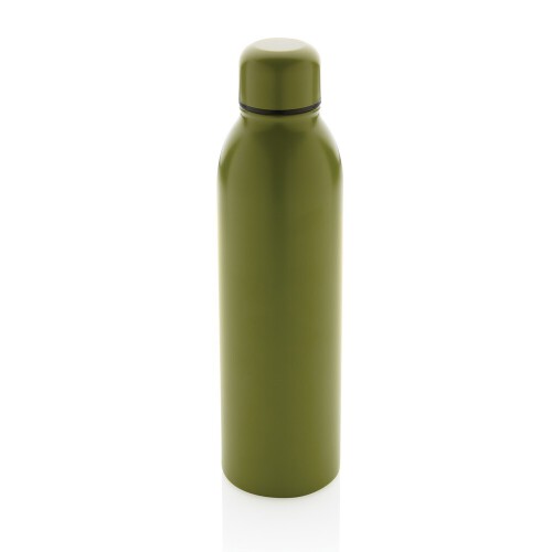 Próżniowa butelka sportowa 500 ml, stal nierdzewna z recyklingu green P433.047 (4)