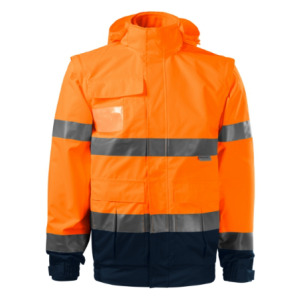 Kurtka unisex M5V2 - fluorescencyjny zolty