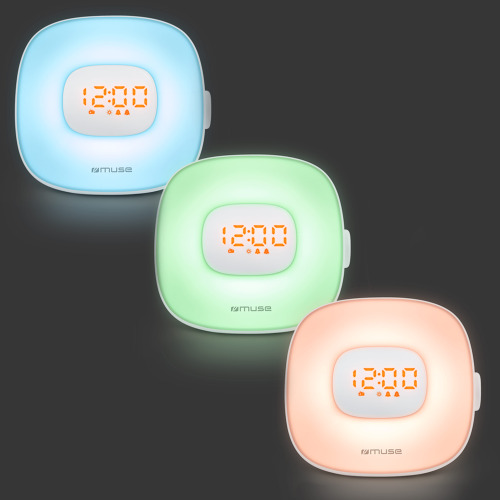 ML-198 | Muse wake up light Radio FM Biały LT55009-N0001 (4)