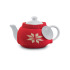 Dzbanek do herbaty w sweterku czerwony CX1358-05  thumbnail