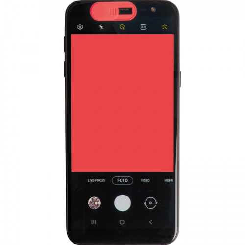 Zaślepka na kamerę w telefonie ESTER Czerwony 2253405 (5)