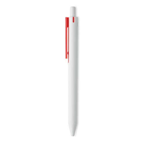 Długopis z przyciskiem z ABS czerwony MO6991-05 (1)