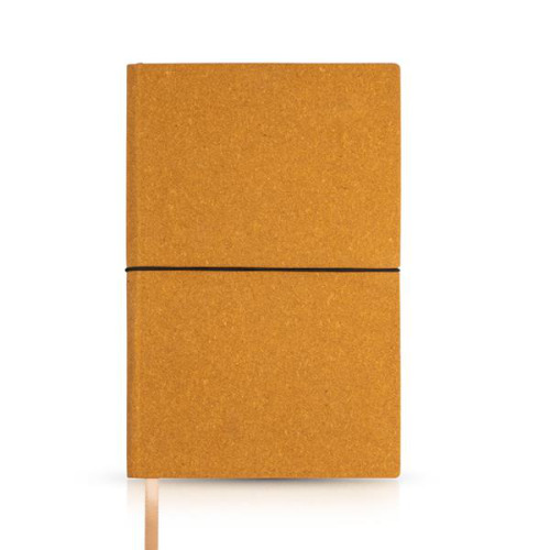 Notes A5 ze skóry z recyklingu / Dubai book Light Brown IP25058038 