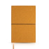 Notes A5 z okładką z recyklingowanej skóry / Dubai book Light Brown IP25058038  thumbnail