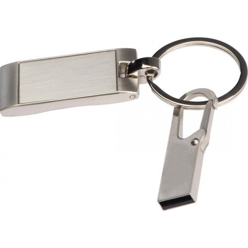Pendrive metalowy 8GB 2.0 LAS CRUCES Szary 099207 (1)
