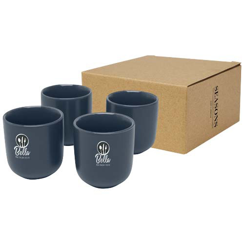 Male 4 sztuki, filiżanka do espresso o pojemności 90 ml Hale Blue 11331755 (1)