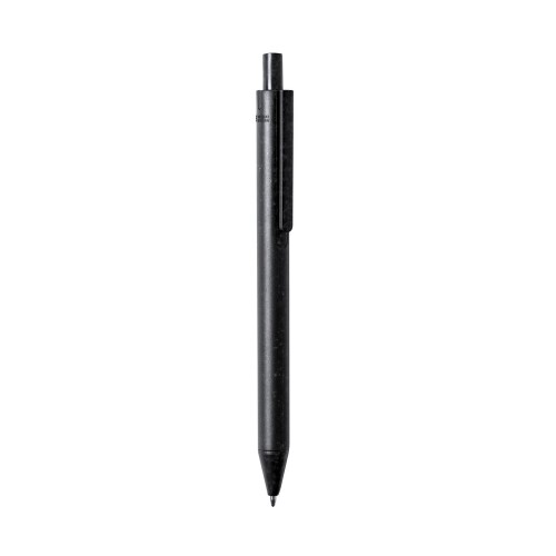 Długopis ze słomy pszenicznej czarny V1994-03 