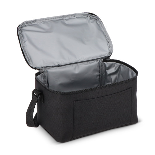 Torba termoizolacyjna R-PET 600D na 6 puszek 25 x 14,5 x 15,5 cm 5 l Czarny LT95388-N0002 (1)