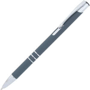 Długopis metalowy soft touch NEW JERSEY Ciemnoszary