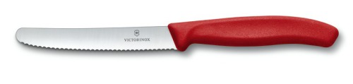 Składany nóż do warzyw i owoców Swiss Classic Victorinox Czerwony 6783605 