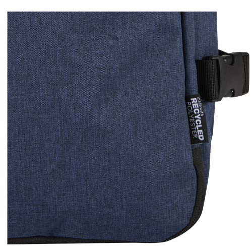 Libra plecak na laptopa o przekątnej 17 cali o pojemności 25 l wykonany z materiałów z recyclingu z certyfikatem GRS Melanż granatowy 13011155 (7)