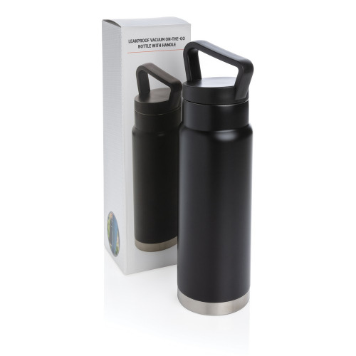 Butelka termiczna 650 ml Czarny P436.921 (11)