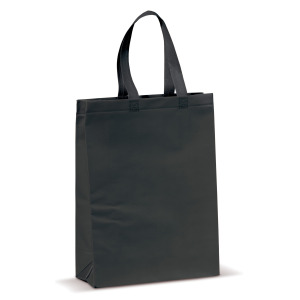 Średnia Torba Non Woven 105g/m² Czarny
