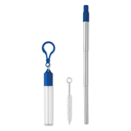 Słomka teleskopowa Niebieski MO9680-37 (1)