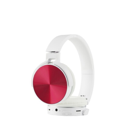 Bezprzewodowe słuchawki nauszne czerwony V3904-05 (1)